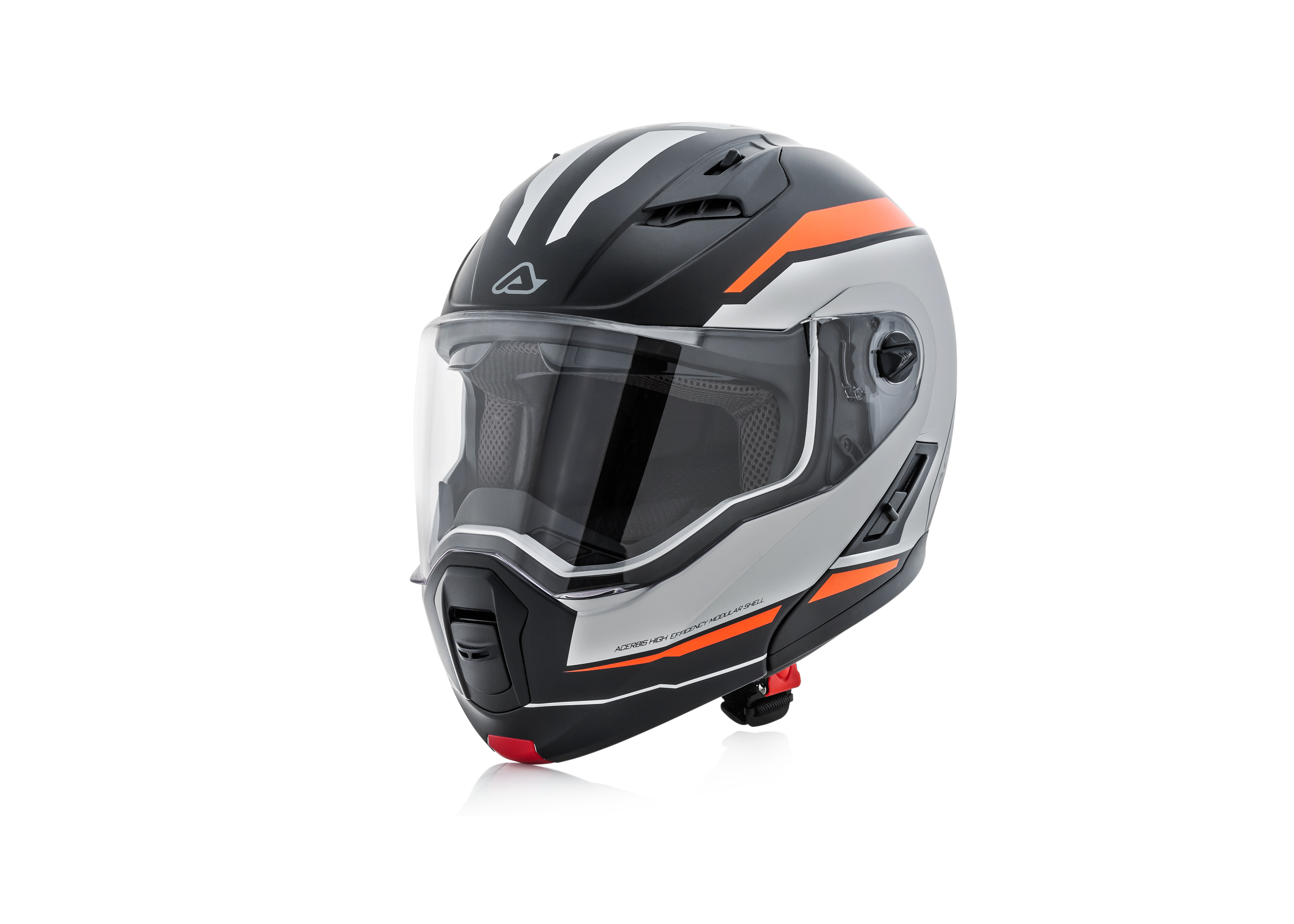 Acerbis CASCO DERWEL BIANCO//ROSSO S