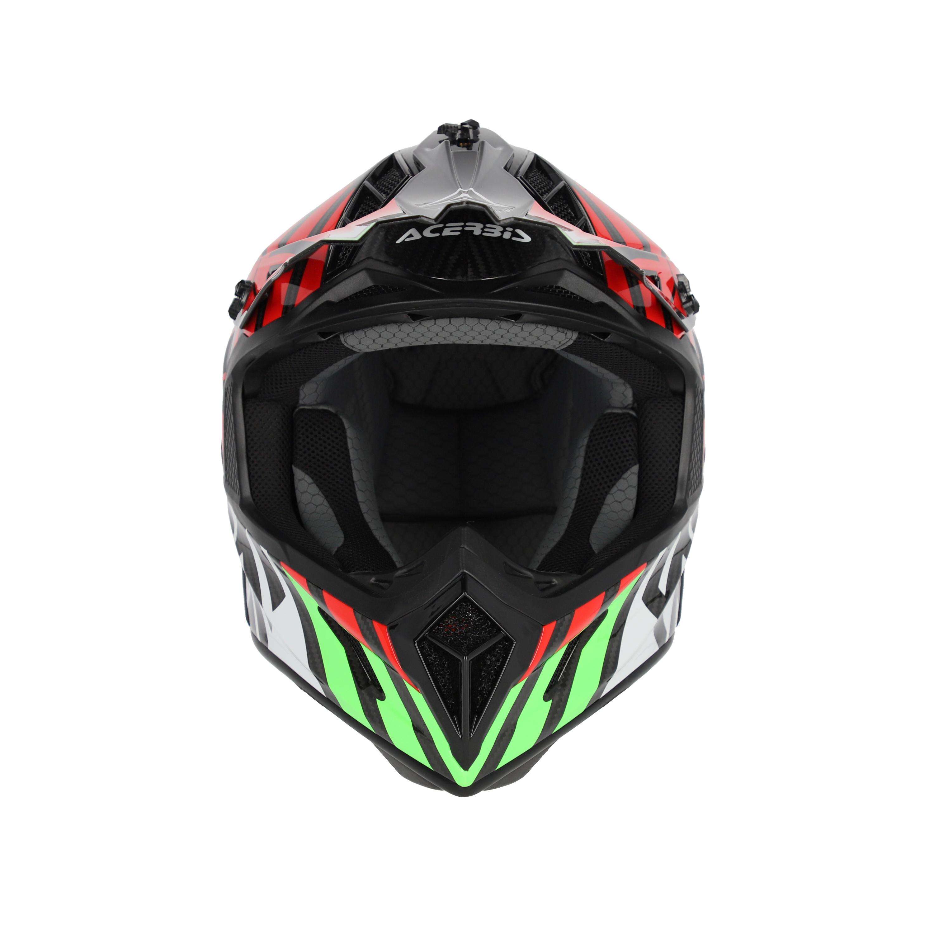 ACERBIS 0025401.323. casco cross bambino profile junior nero rosso