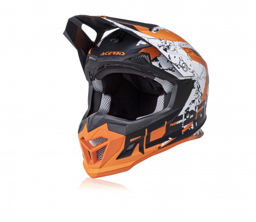 X-Large Acerbis Mens 0022821.471.068 Off Road Helmet Orange/Blue 2 