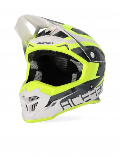 X-Large Acerbis Mens 0022821.471.068 Off Road Helmet Orange/Blue 2 