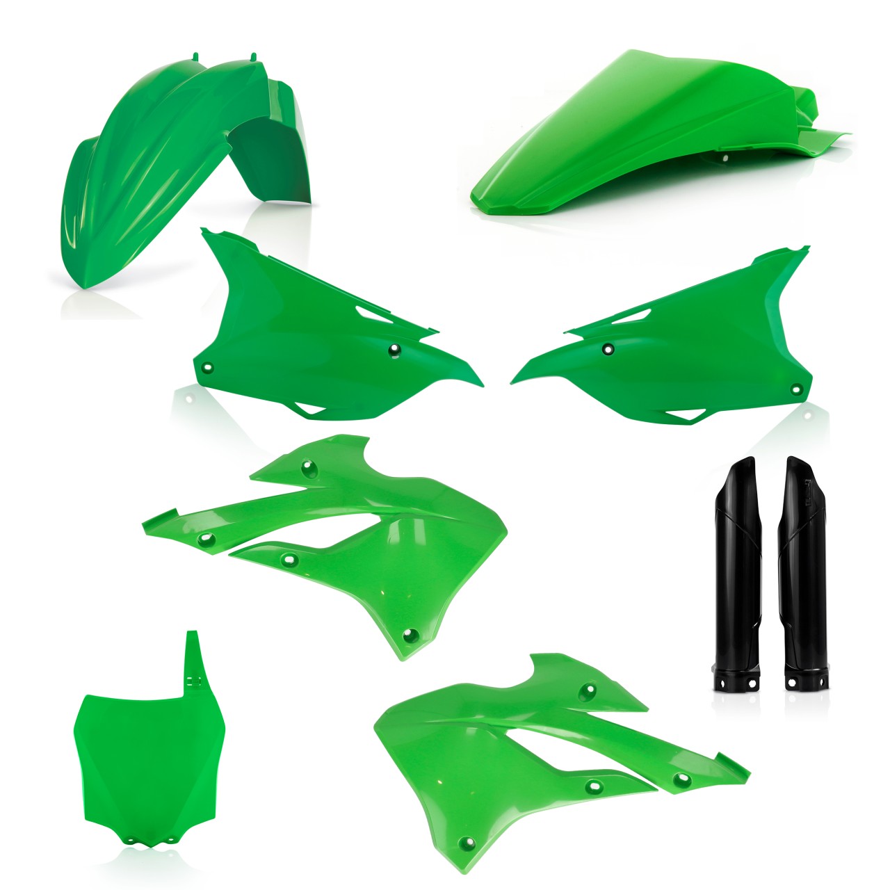 Acerbis FULL PLASTIC KIT PER KAWASAKI